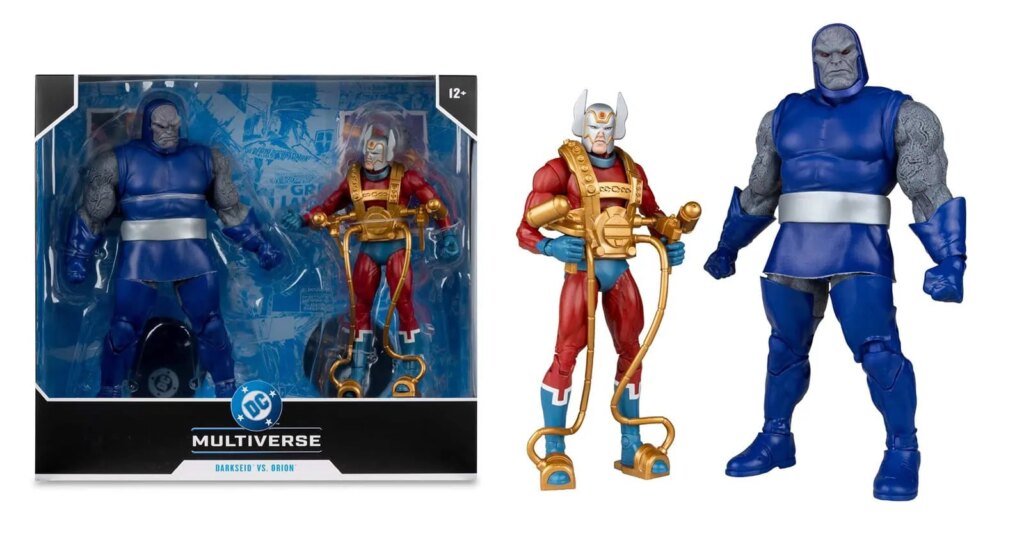 DC Multiverse Darkseid vs Orion 2-pack unveiled by McFarlane Toys