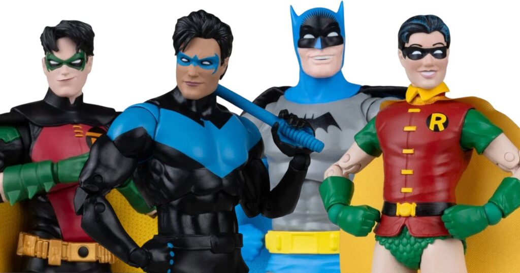 The Bat-Family take the spotlight with McFarlane Toys’ latest DC Page Punchers action figures