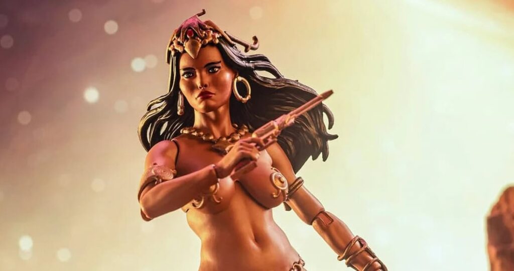 Frank Frazetta’s Dejah Thoris action figure unveiled by ICON Collectibles