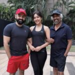 Ram Pothineni poses with Rajinikanth and Raashi Khanna – Telugu Cinema