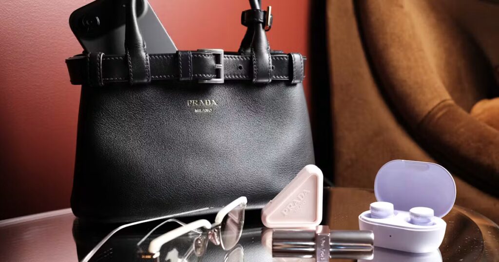 Why Prada’s Small Buckle Is The LBD Of Bags