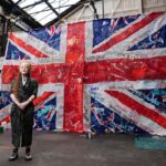 Artist creates ‘community’ Union flag from discarded lamppost protest banners