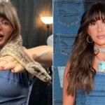 Country star Ella Langley faces fears holding boa constrictor