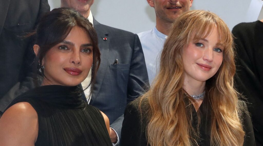 Jennifer Lawrence Matches Priyanka Chopra in Twinning Dior Looks