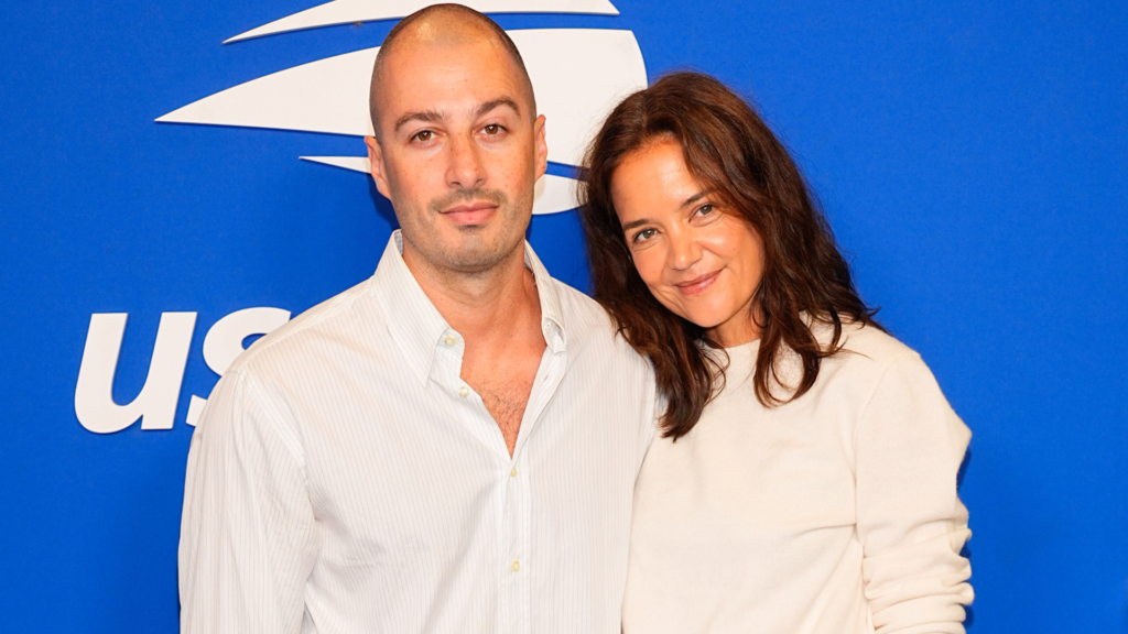 Katie Holmes Styles This NYFW Uniform at the 2026 US Open