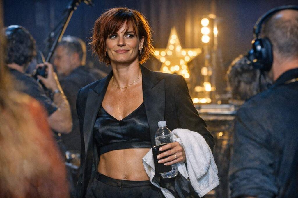 Fauve Hautot Resumed Training One Month After Birth