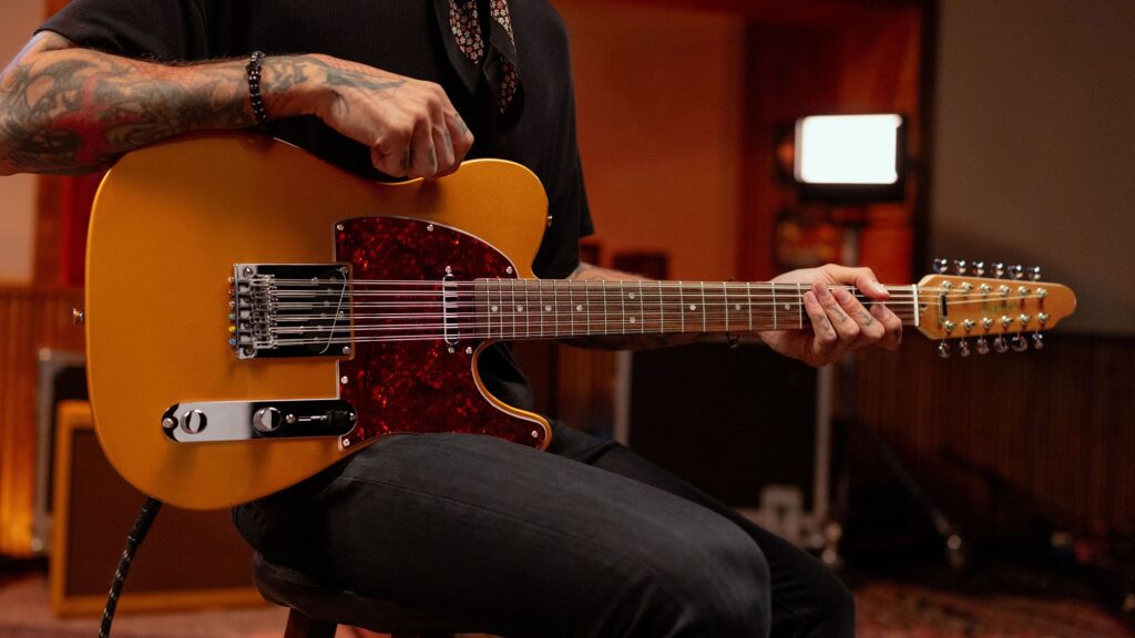 Fender launches first Squier Paranormal signature guitar, the Troy Van Leeuwen Telecaster XII: “That guitar can always be heard in the mix”