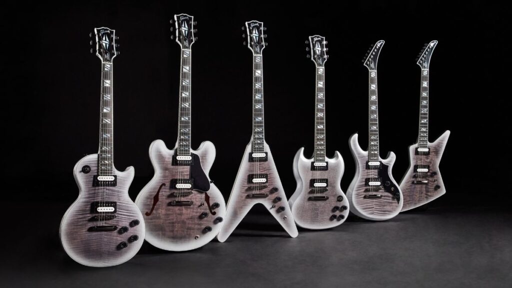 Gibson’s former CEO learned the art of guitar building. Now his one-of-a-kind models have inspired a new series