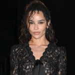 Zoë Kravitz Went Sheer at the 2027 Saint Laurent Fashion Show