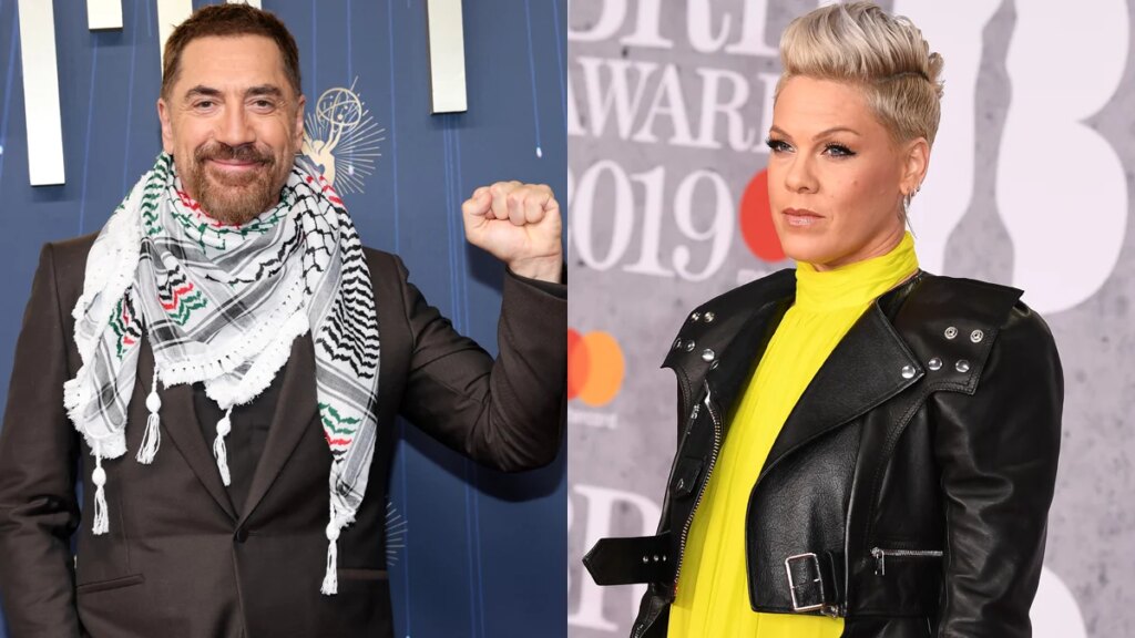 Javier Bardem Shares Petition Seeking to Remove Pink as UNICEF Ambassador Amid Macklemore Controversy | Just Jared