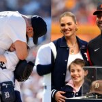 Justin Verlander’s Daughter Gives Him an On-Field Hug During Final Baseball Game Ever | Just Jared