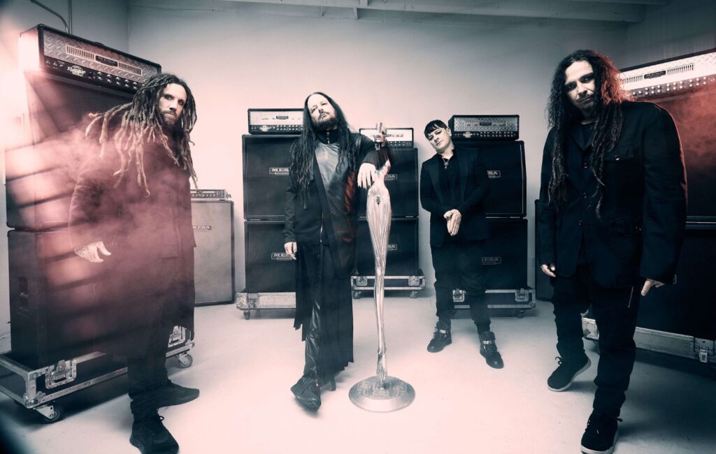 It sounds like KoRn have “just finished recording” their new album