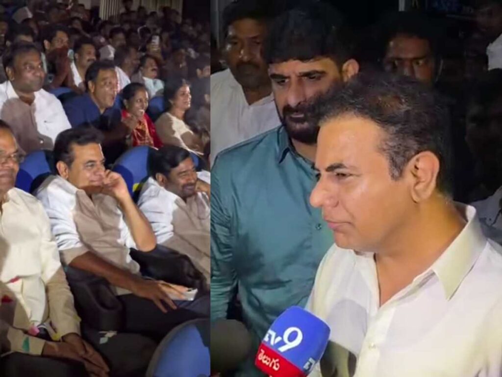 The Paradise is a revolt against suppression: KTR – Telugu Cinema