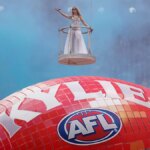 Kylie Minogue Takes Flight at AFL Grand Finale 2026: Photos, Guests & Setlist! | Just Jared