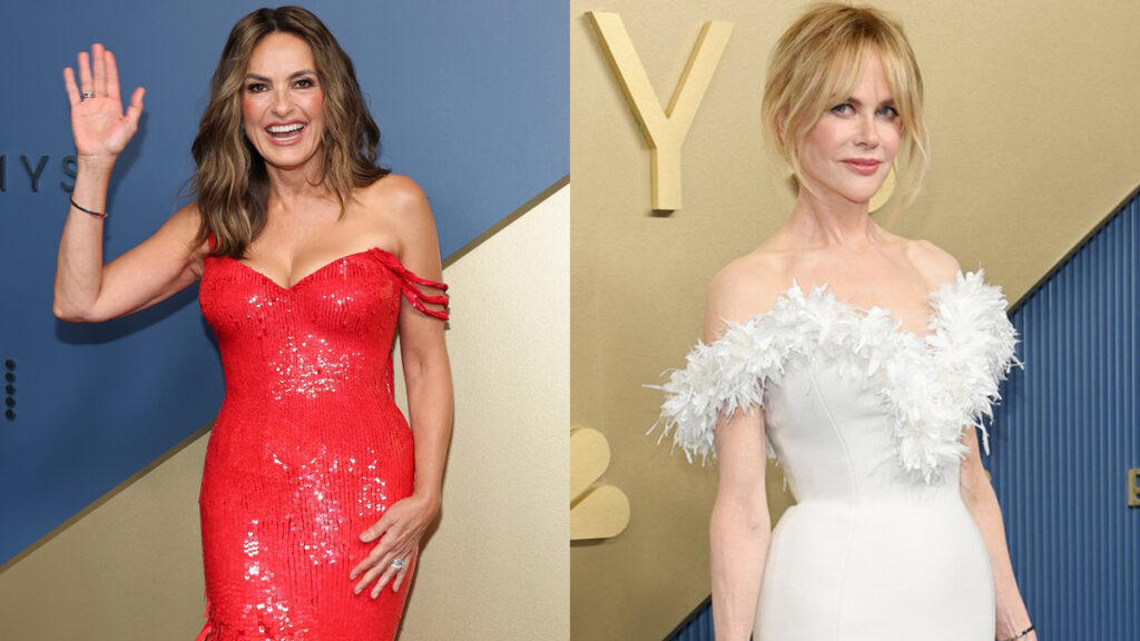 Mariska Hargitay Gets Interrupted by Nicole Kidman While Spoofing AMC Ad at Emmys 2026: ‘Zip It, Movie Lady—It’s TV’s Turn Tonight’ | Just Jared