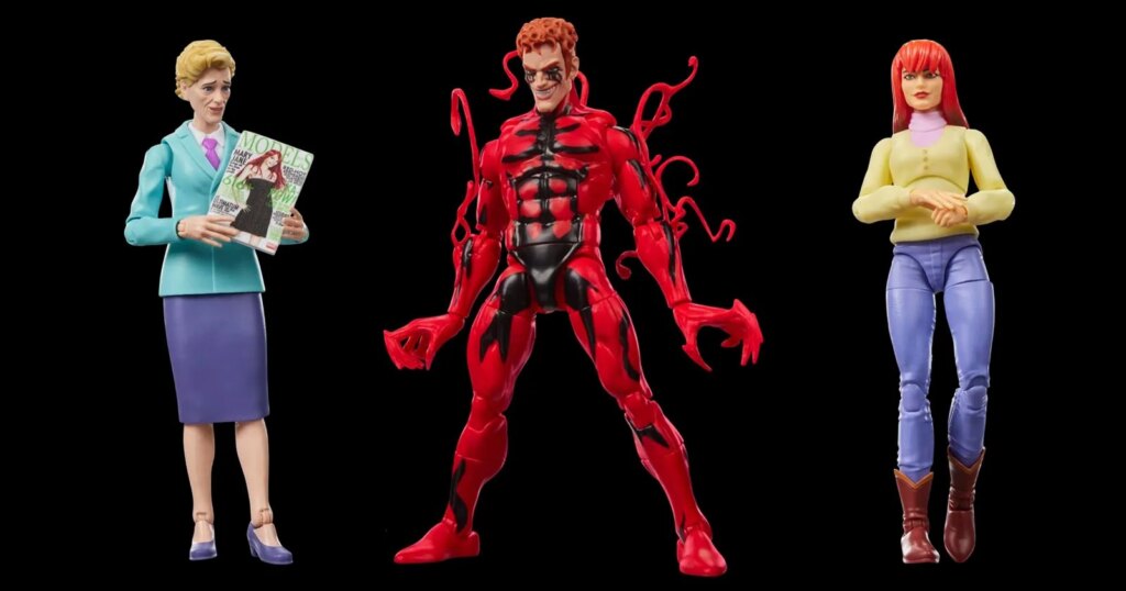 Spider-Man: The Animated Series and Maximum Carnage Marvel Legends Series Retro Cardback figures unveiled by Hasbro