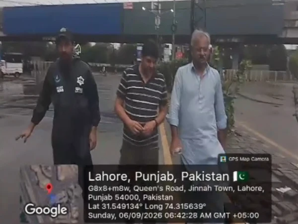 لاہور، ایم ڈی واسا کا مختلف علاقوں کا دورہ، نکاسیٔ آب آپریشن کا جائزہ