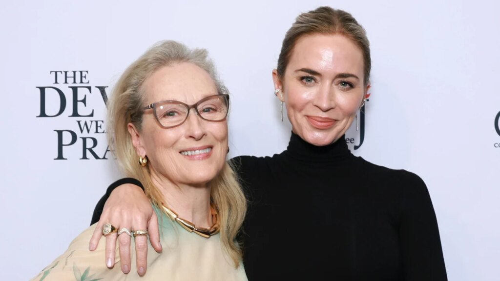 Meryl Streep & Emily Blunt Reunite for ‘The Devil Wears Prada 2’ Fashion Auction Months After Movie’s Release | Just Jared