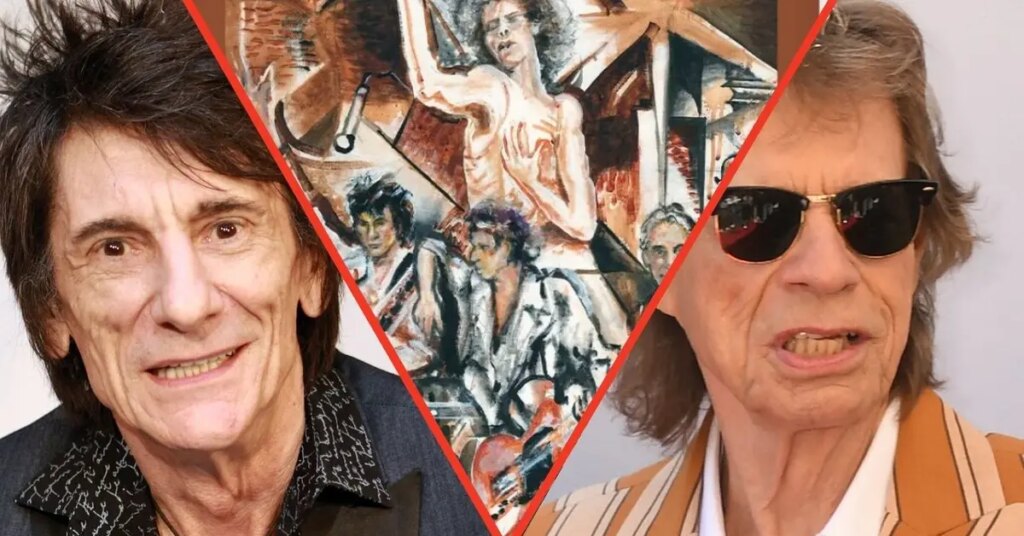 Mick Jagger’s ‘Fury’ Over Ronnie Wood’s Nude Stones Portrait