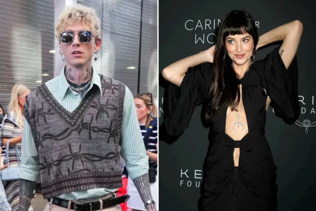 Dakota Johnson and Machine Gun Kelly spotted out together in New York City