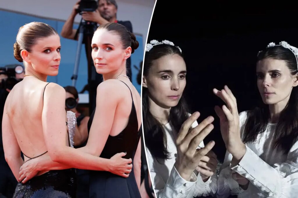 ‘Bucking Fastard’ review: Kate and Rooney Mara play freaky twins in a creepy, self-indulgent mess