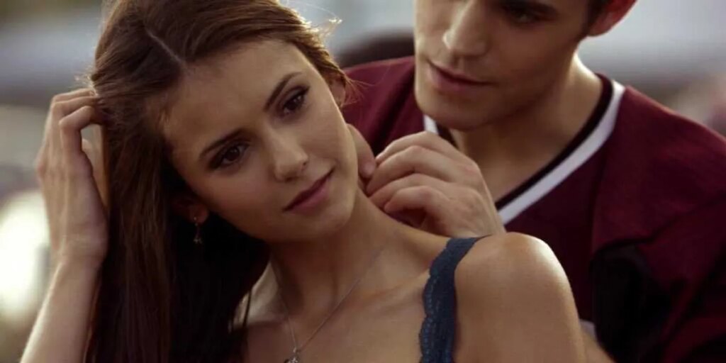 Nina Dobrev & Paul Wesley The Vampire Diaries
