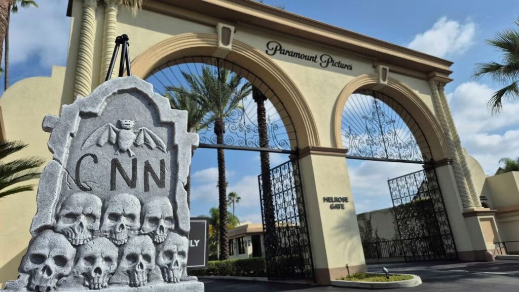 Paramount Merger Protesters Rally Outside Studio Lot, Rage at Rob Bonta