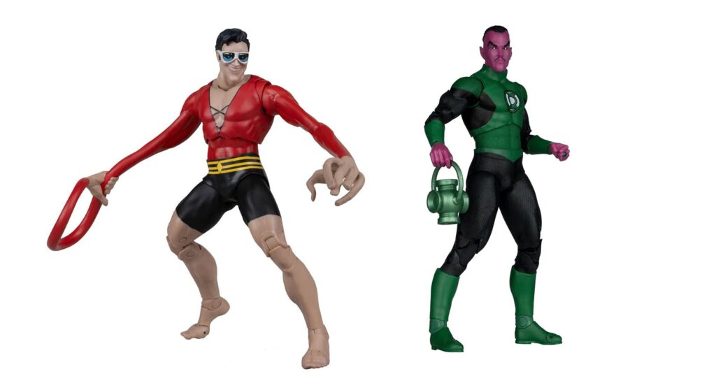 Sinestro and Plastic Man DC Multiverse action figures launch pre-orders from McFarlane Toys