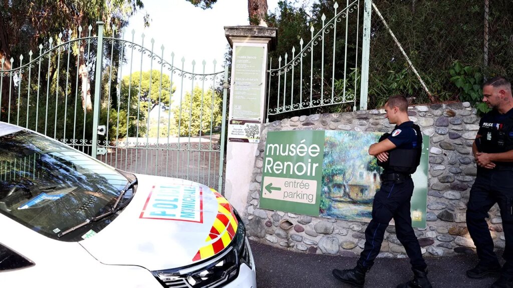 Renoir paintings worth millions stolen in French Riviera heist