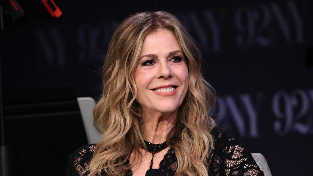 Rita Wilson, 69, Debuts Giant Back Tattoo, Matching Son Chet Hanks’ Same Tattoo | Just Jared