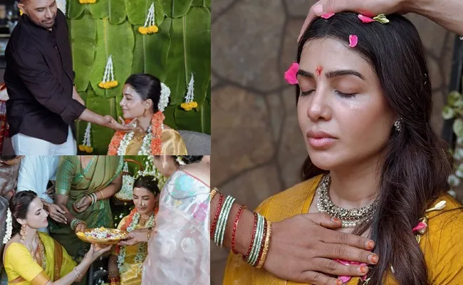 Viral: Samantha Shares Baby Shower Pics With Raj Nidimoru