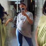 Pics: Samantha’s Pregnancy Glow in Green