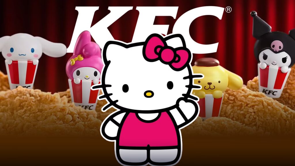 KFC Makes Hello Kitty the Secret Design in New Official Sanrio Collection