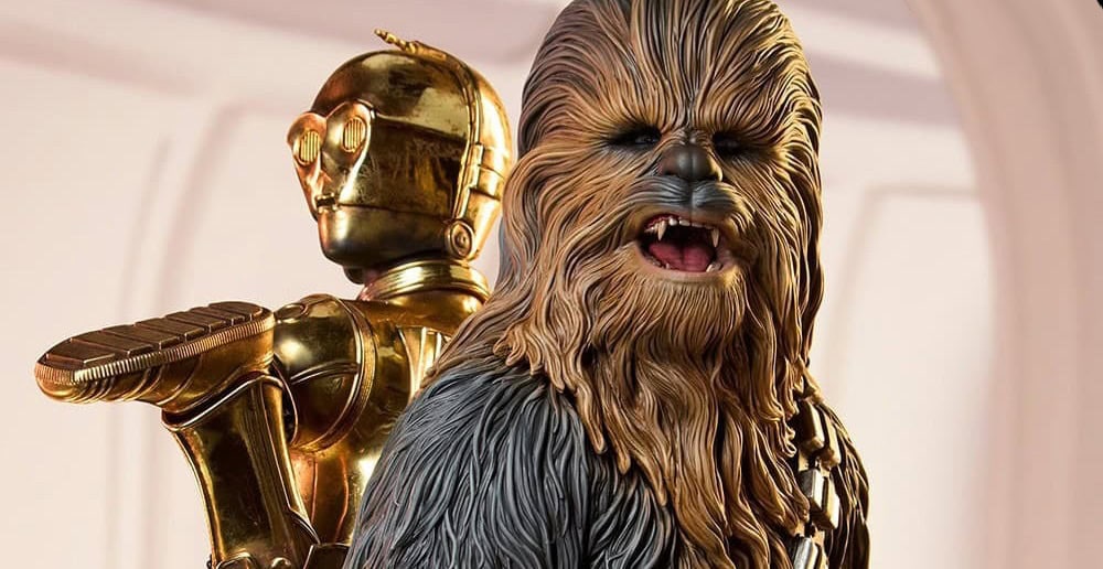 Sideshow unveils Chewbacca and C-3PO Premium Format Figure from Star Wars: The Empire Strikes Back