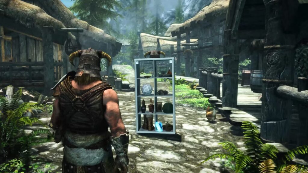 Skyrim’s Wildest New Character Is a Talking Ikea Shelf, Voiced by Matt Berry