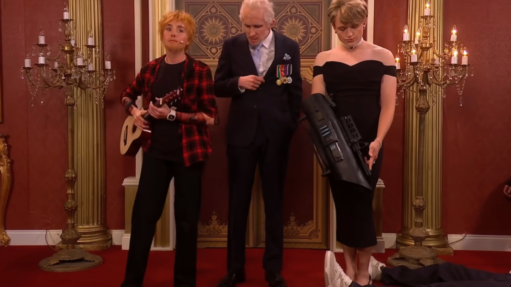 Watch ‘SNL UK’ Skewer Ed Sheeran for ‘Sitting on the Fence’