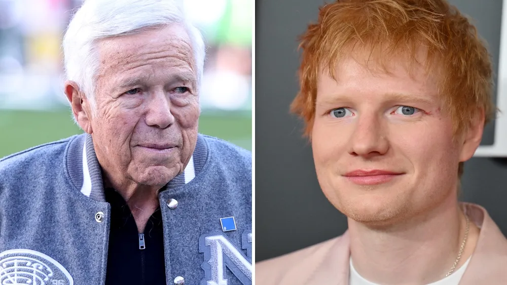 Robert Kraft, Ed Sheeran Donating $4 Million to ‘Humanitarian Crisis’