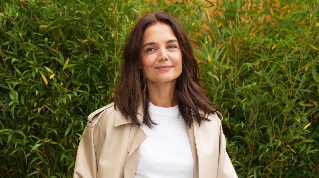 Katie Holmes Pairs the Trench Coat and Loafers Trends for Fall
