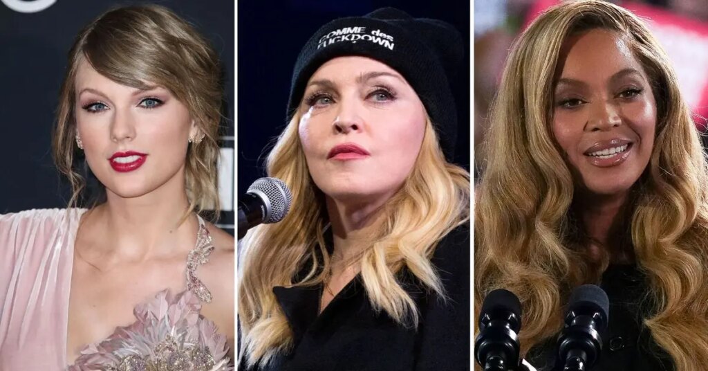 Taylor Swift, Beyoncé And Madonna’s Biggest Onstage Fails Revealed