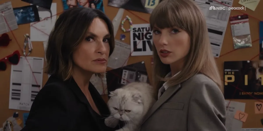 Taylor Swift’s Law & Order: SVU Emmy Sketch