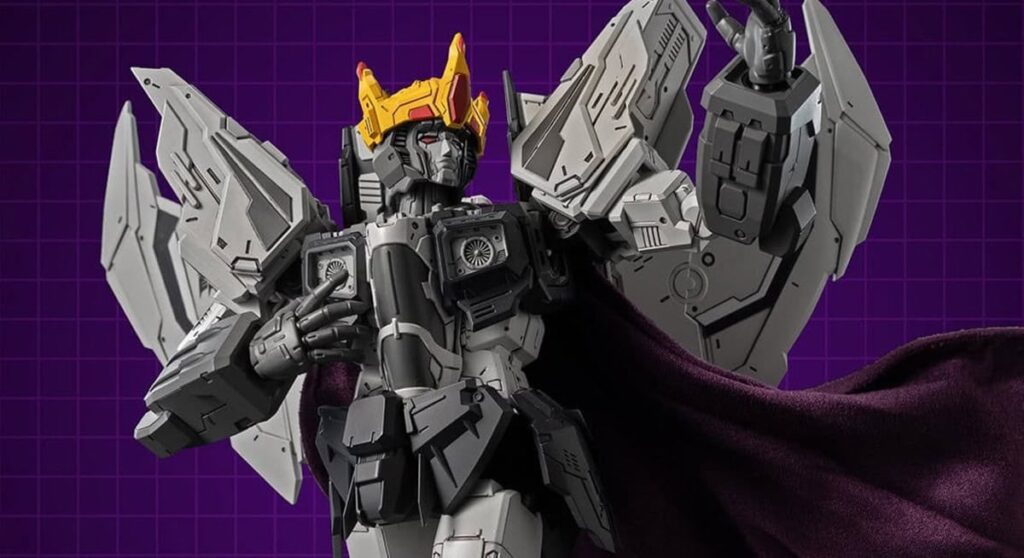 The Transformers: The Movie Fallen Coronation Starscream MDLX figure unveiled by Threezero