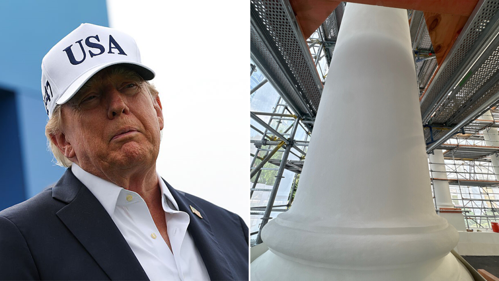 Trump says White House was a ‘dump,’ in ‘bad condition’ before his renovations
