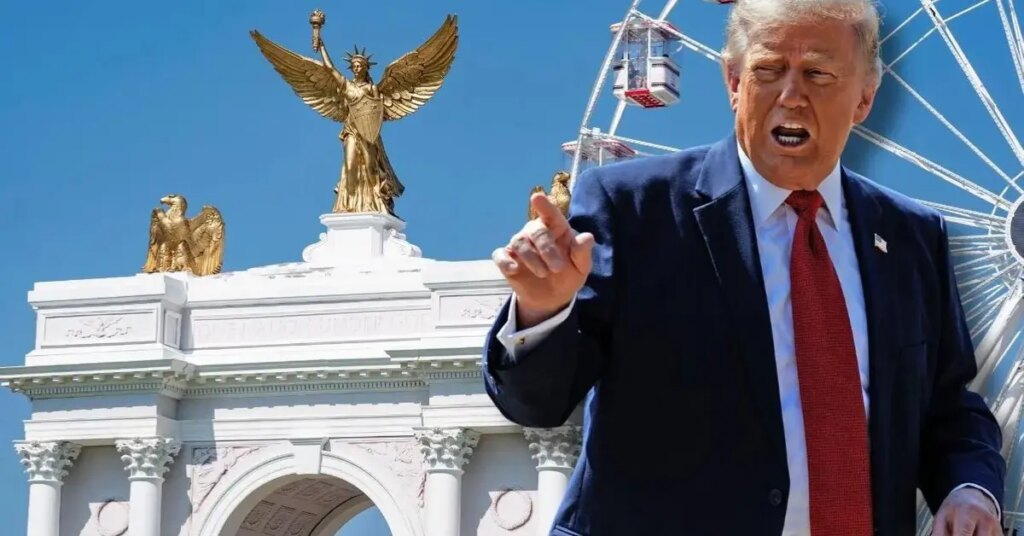 EXCLUSIVE: Trump Hit With Emergency Bid to Halt Work on His Massive Memorial Arch — as Opponents Race to Stop Construction