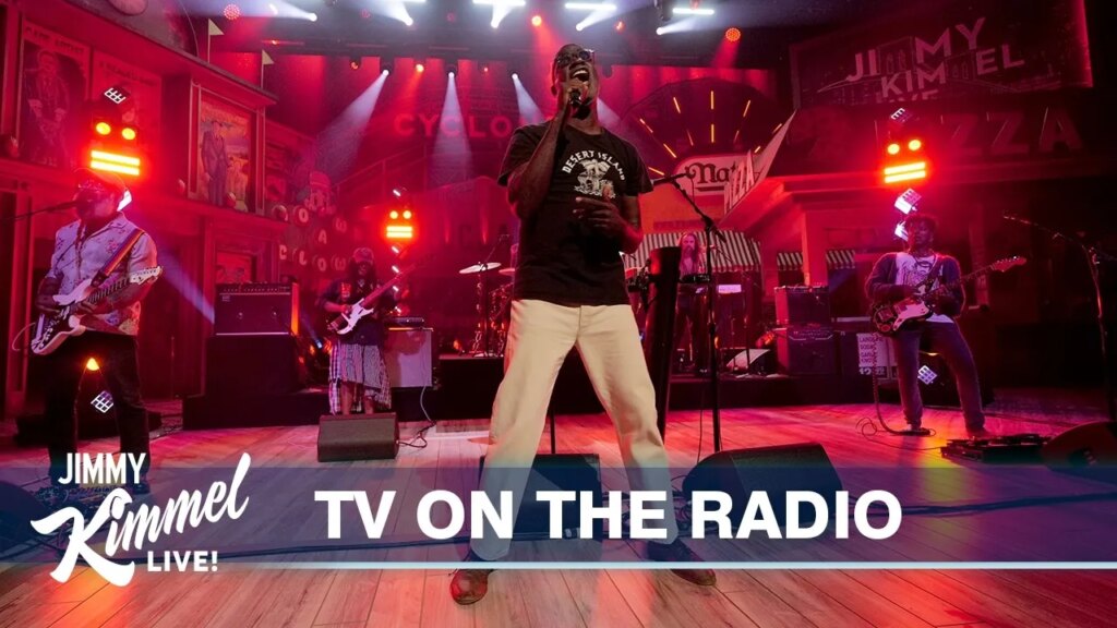TV On The Radio Bring Back”Wolf Like Me” On ‘Kimmel’:Watch