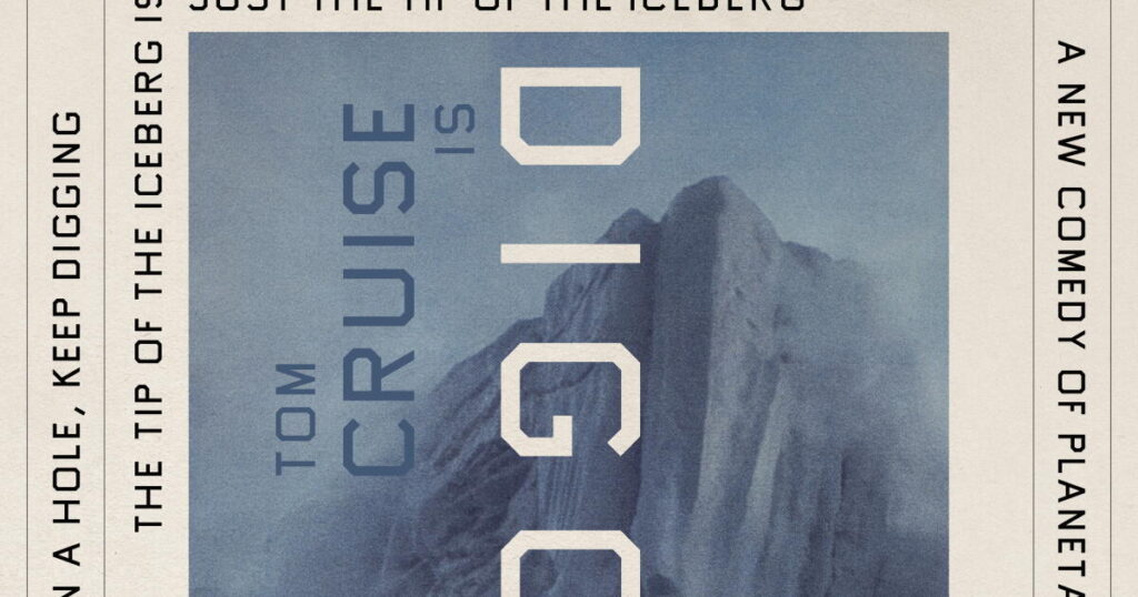 Tom Cruise, Alejandro G. Iñárritu unveil new Ed Ruscha ‘Digger’ poster