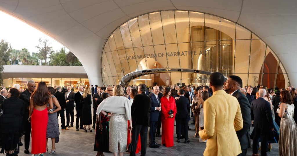Inside Lucas Museum’s starry opening party with Oprah, Mark Hamill