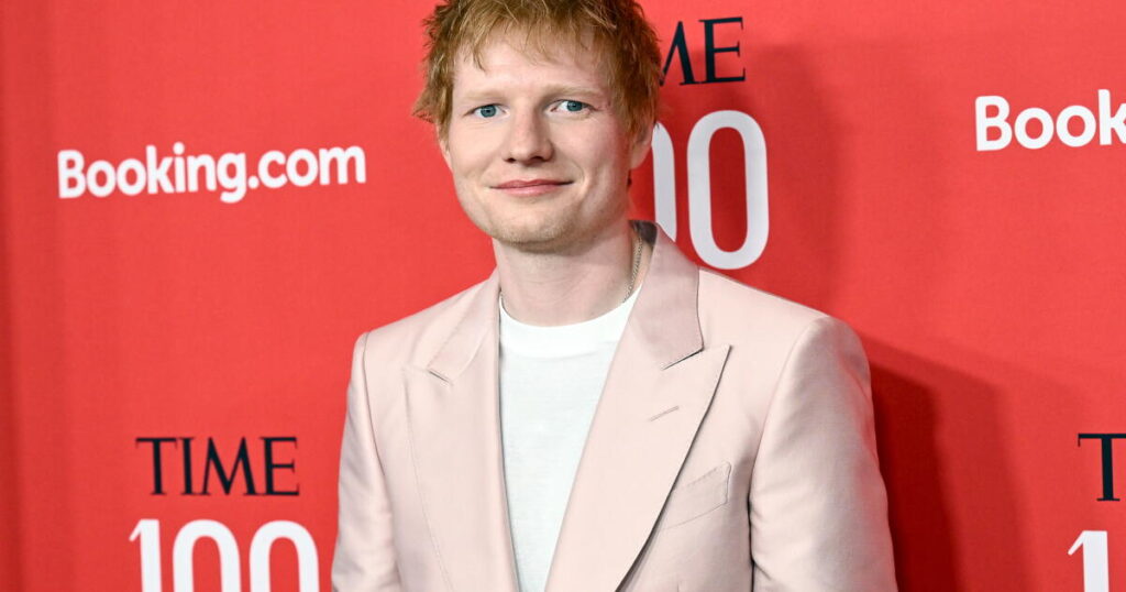 Ed Sheeran, at concert, says situation in Gaza is ‘catastrophic and unjustifiable’
