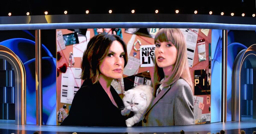 2026 Emmys: Taylor Swift & Olivia Benson Cameo In ‘Law & Order’ Sketch