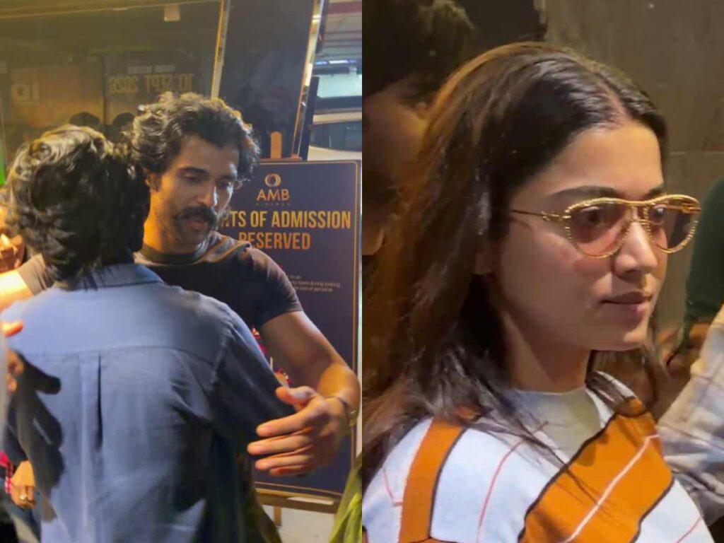 Video: Vijay Deverakonda and Rashmika watch ‘Epic – First Semester’ in Hyderabad – Telugu Cinema
