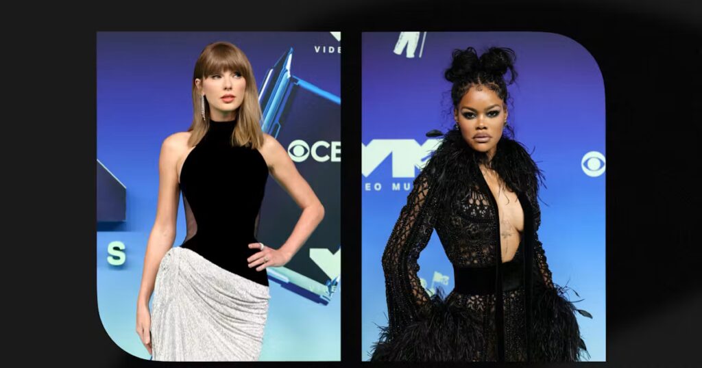 The Best 2026 MTV VMAs Beauty Looks, From Tyla To Taylor Swift